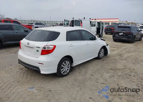 2010 Toyota Matrix из США, поврежденный, VIN 2T1KU4EE2AC524184